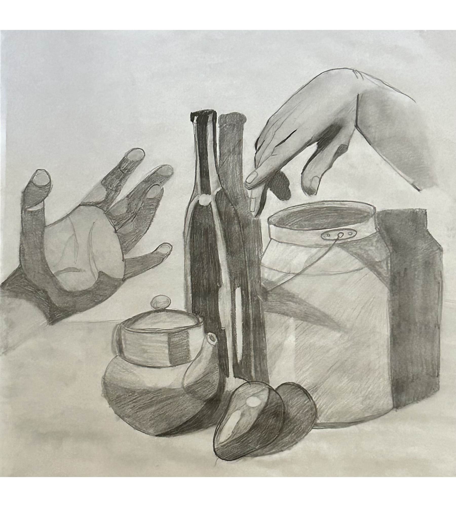 Hand/Still Life Drawing